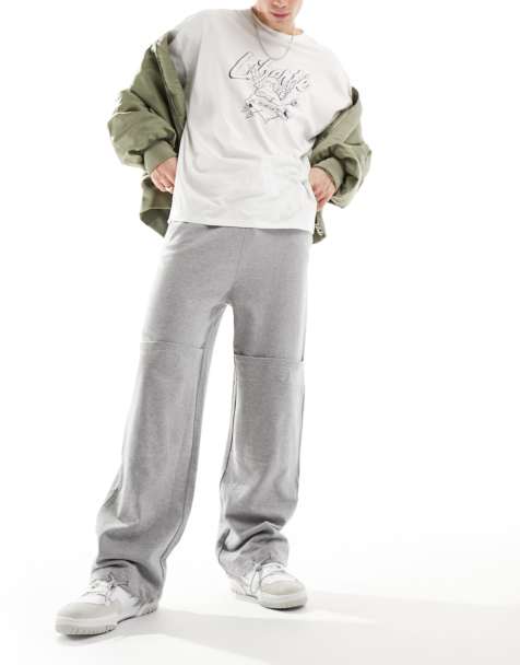 Grey sweatpants outfit online mens