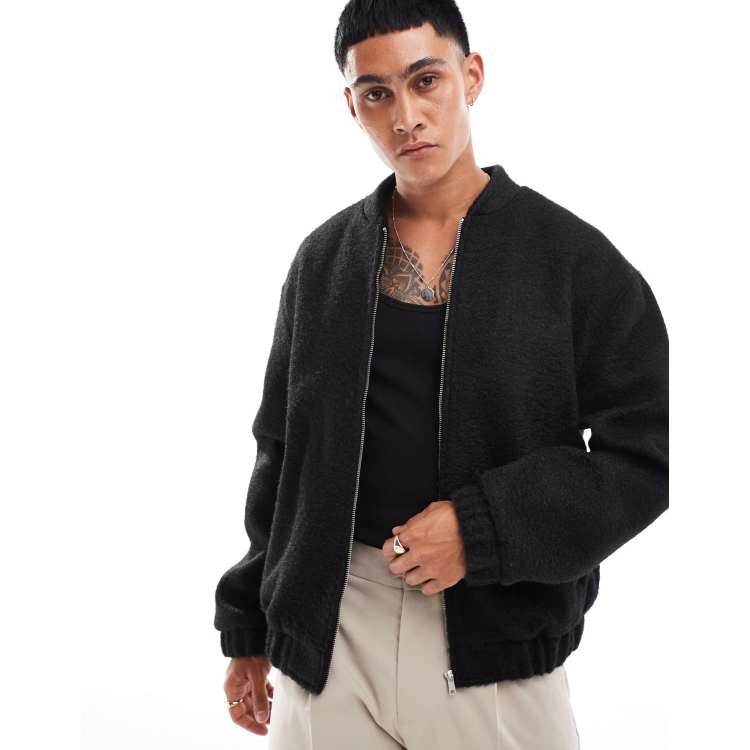 【KING SIZE】wide silhouette wool jacket BOGA' WOOL JACKET – F/FECTED