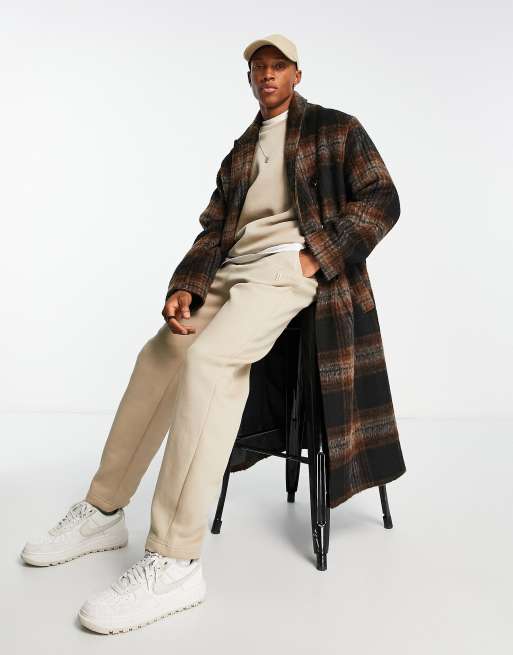 Asos mens sales wool coat