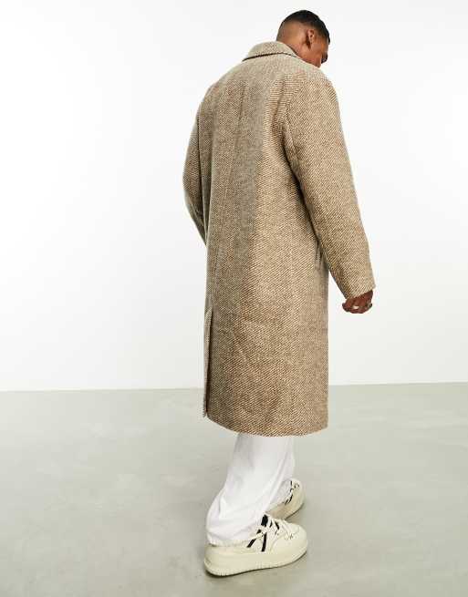 Asos hot sale wool coat