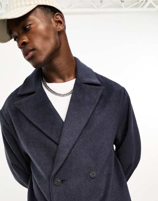 Asos wool overcoat sale