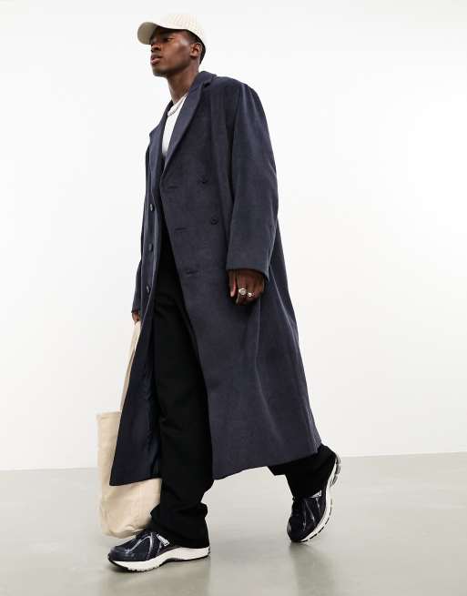 Asos design shop wool mix overcoat