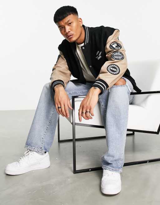 Embroidered Varsity Blouson - Men - Ready-to-Wear