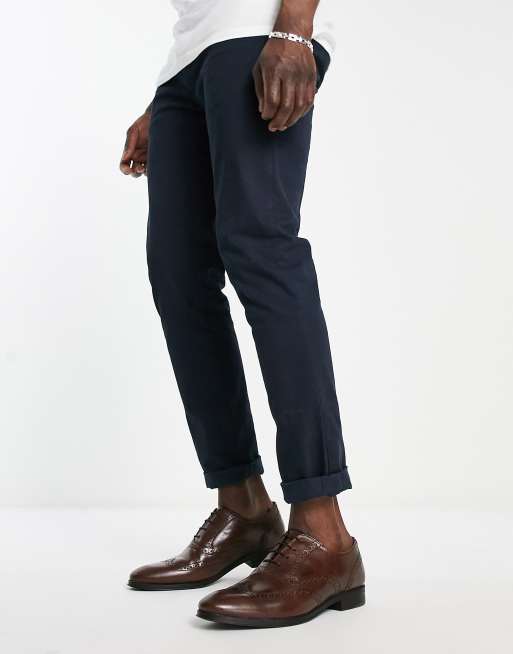 Asos cheap leather brogues