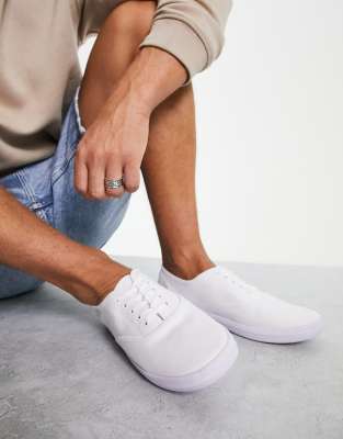 asos white canvas shoes