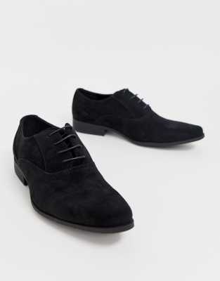 asos black suede shoes