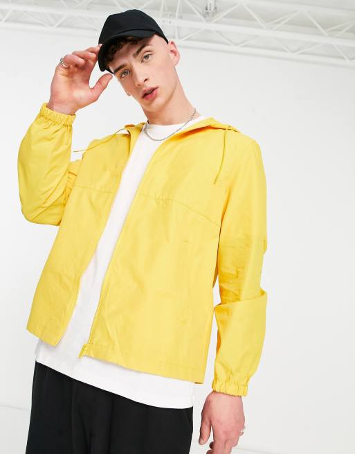 ASOS DESIGN - Pac a mac - Coupe-vent - Jaune