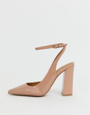 asos beige heels