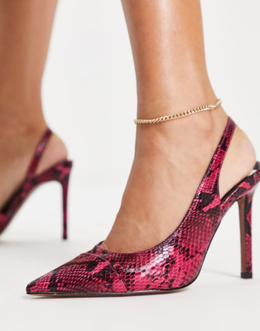 Asos hot sale snakeskin shoes