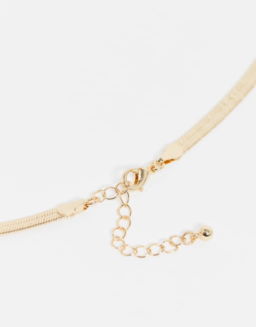 I love deals you herringbone necklace