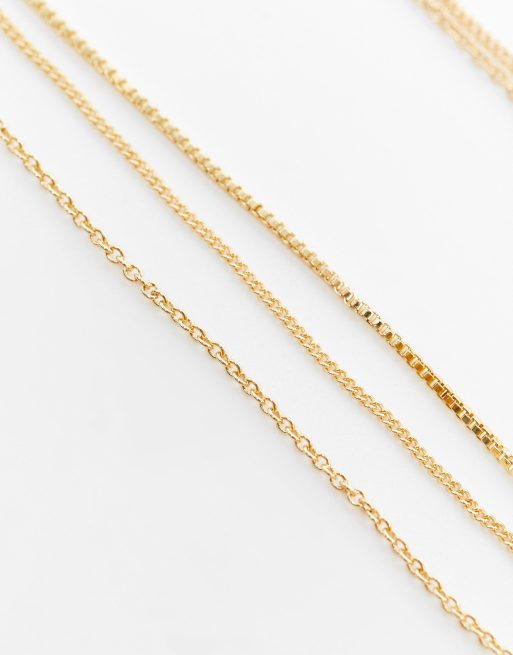 Asos on sale gold jewellery