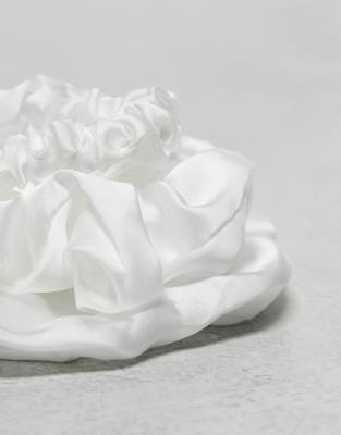 Asos Design Pack Of 3 Satin Scrunchies