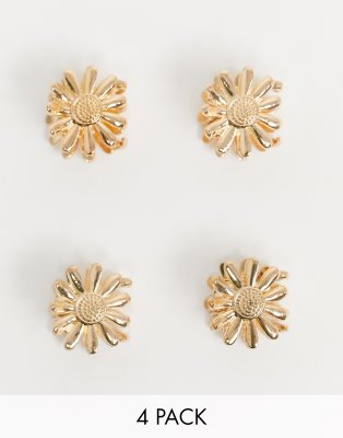 daisy hair clip