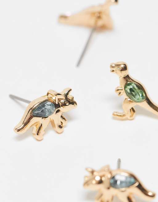 Dinosaur stud outlet earrings