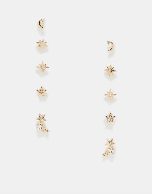 Asos star earrings hot sale