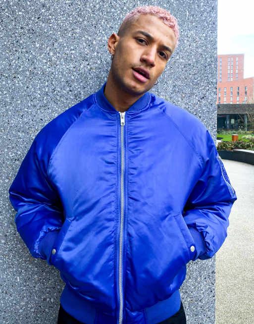 MA-1 Bomber Jacket - Royal Blue