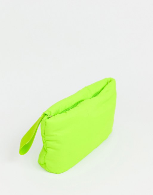 Neon cheap clutch purse