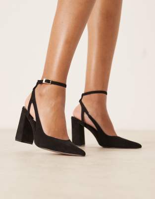  Paisley high block heel shoes 