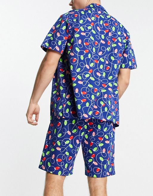 ASOS DESIGN christmas lounge pyjama bottoms with The Grinch print