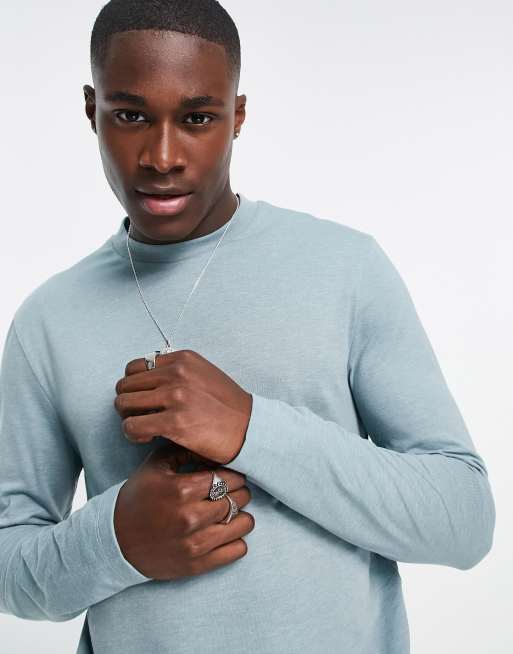 ASOS DESIGN - Pakke med 2 langærmede T-shirts i forskellige farver - MULTI, 3 af 4