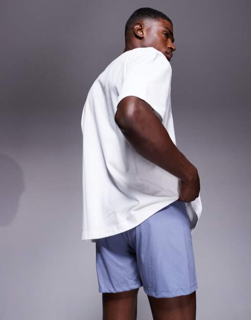 ASOS DESIGN - Pakke med 2 par koksgrå boksershorts med vævet mærke i jersey  , 3 af 3