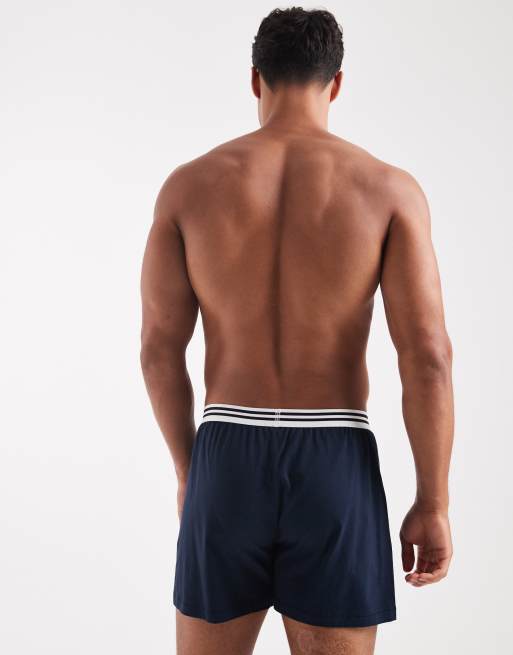 ASOS DESIGN - Pakke med 2 to par boksershorts med stribet linning, 3 af 3