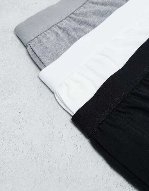 ASOS DESIGN - Pakke med 3 par boksershorts i flere farver, 3 af 4