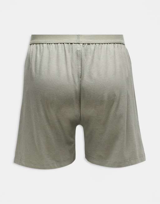 ASOS DESIGN - Pakke med 3 par boksershorts i forskellige farver, 2 af 3