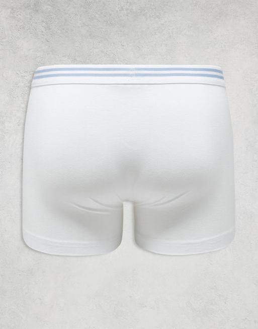 ASOS DESIGN - Pakke med 5 par multifarvede boksershorts med stribet taljekant, 2 af 3