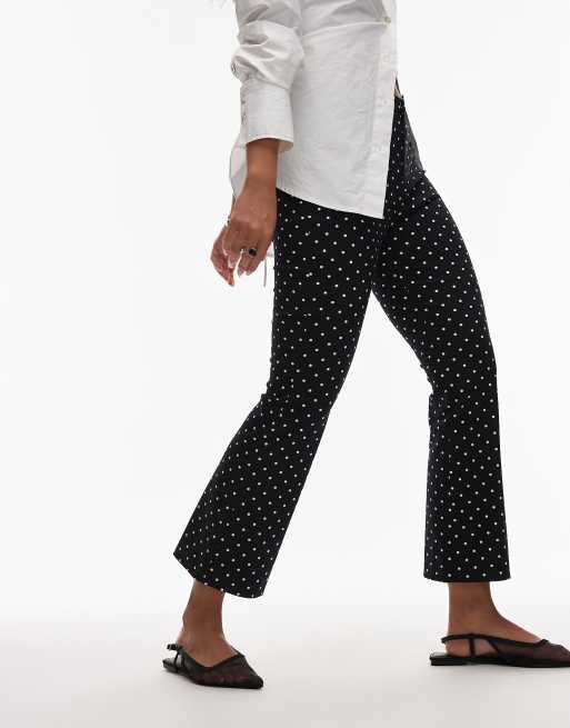 ASOS DESIGN - Pantacourt slim évasée à pois d'ensemble, 3 de 5