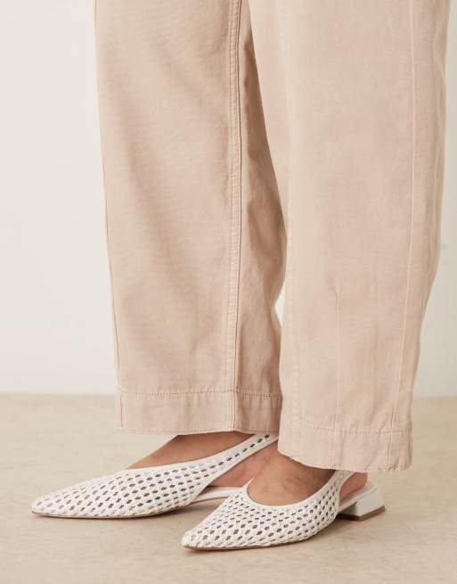 ASOS DESIGN - Pantalon à enfiler avec surpiqûres - Taupe délavé, 5 de 5