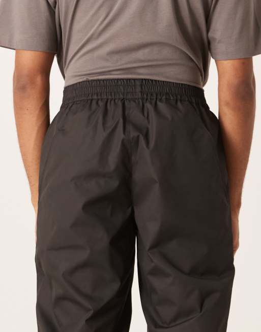 ASOS DESIGN - Pantalon baggy en nylon avec poche à l'arrière - Noir, 5 de 5