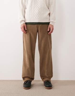 Pantalon Velours Côtelé Homme - Jogging Baggy Chaud Hiver - Taille élastique - Confort Polaire - Loisirs Décontracté - 12