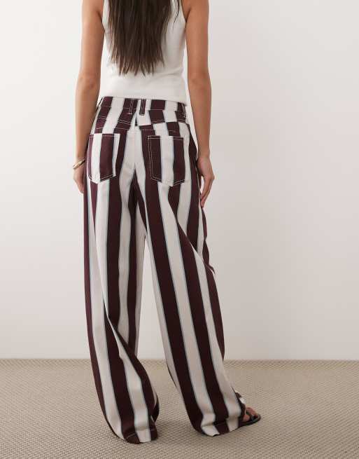 ASOS DESIGN - Pantalon barrel à rayures, 5 de 5