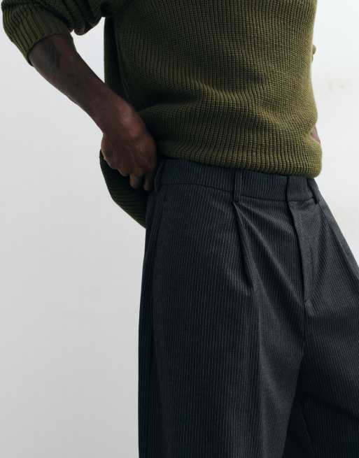 ASOS DESIGN pantalon barrel ajusté gris anthracite, 4 de 5