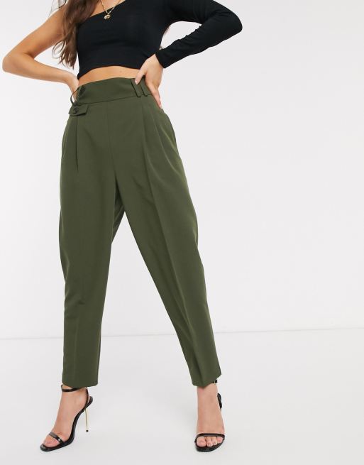 Pantalon taille 2024 haute asos