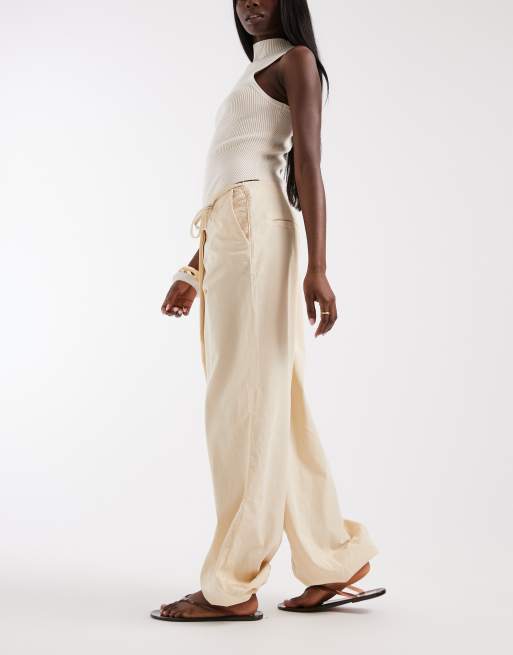 ASOS DESIGN - Pantalon bouffant croisé sur le devant, 2 de 5