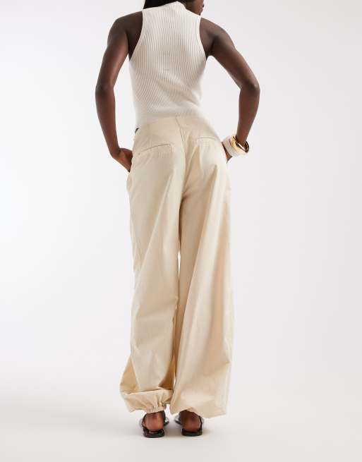 ASOS DESIGN - Pantalon bouffant croisé sur le devant, 3 de 5