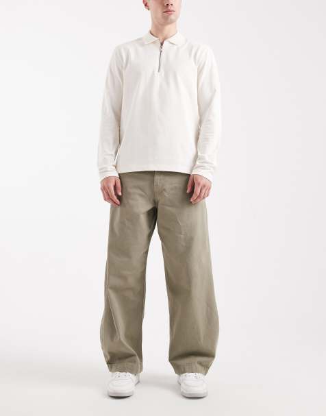 ASOS DESIGN - Pantalon bouffant - Kaki - view 1