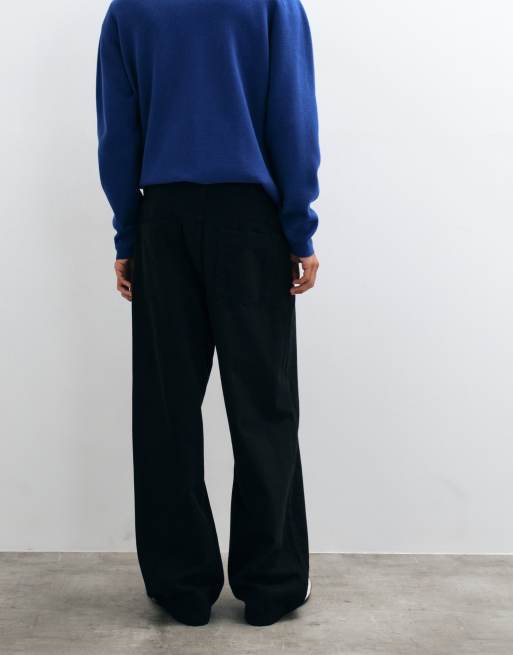 ASOS DESIGN pantalon cargo ample noir, 5 de 5