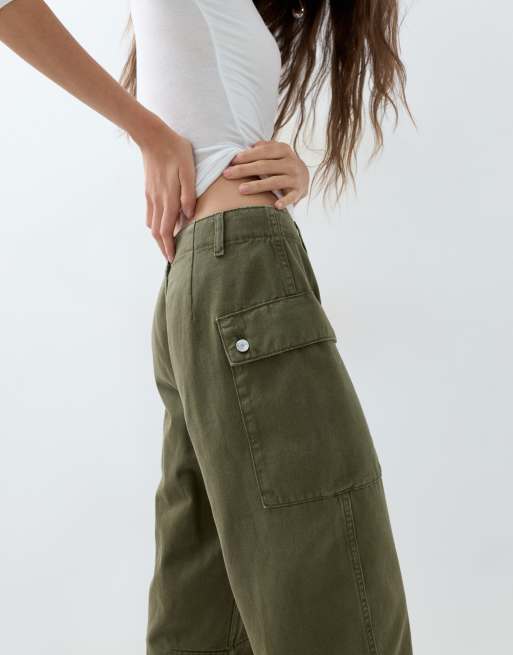 ASOS DESIGN - pantalón cargo casual en caqui, 2 de 5
