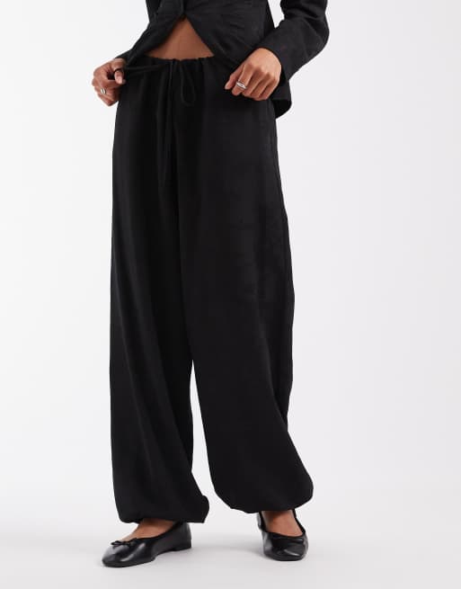 ASOS DESIGN pantalon cargo d’ensemble à enfiler en jacquard, 3 de 5