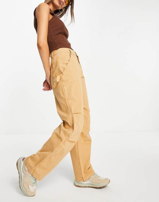 ASOS DESIGN Pantalon cargo fluide Caramel ASOS