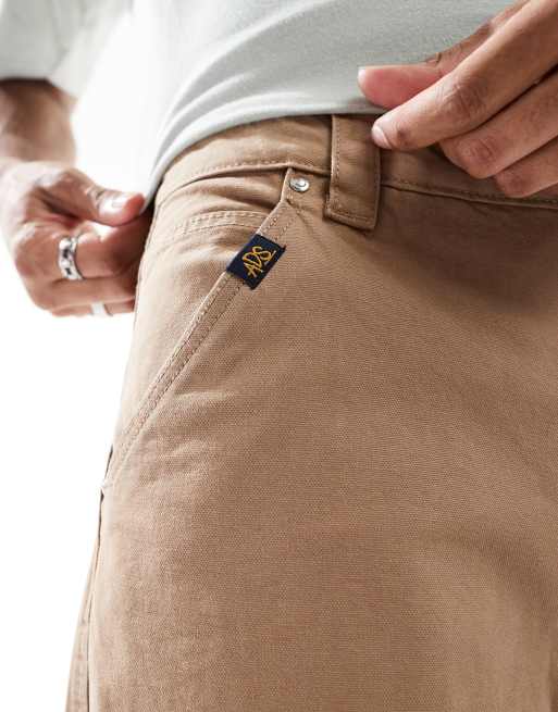 ASOS DESIGN - Pantalon cargo ultra baggy - Marron, 3 de 5