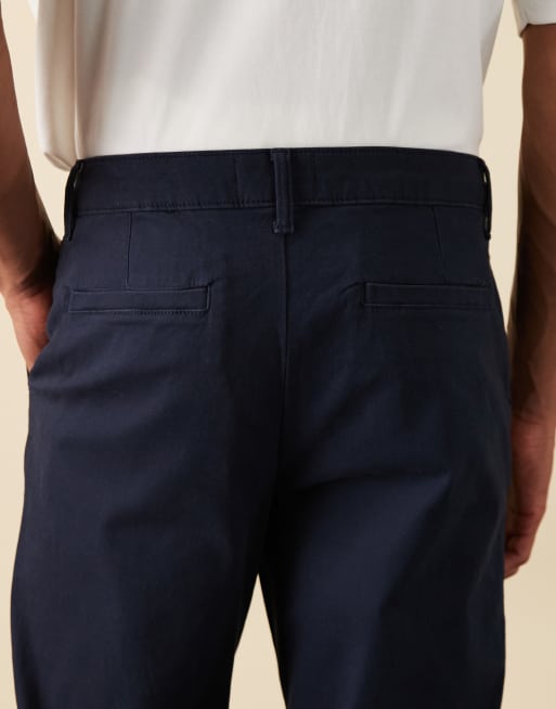 ASOS DESIGN - Pantalon chino fuselé - Bleu marine, 5 de 6