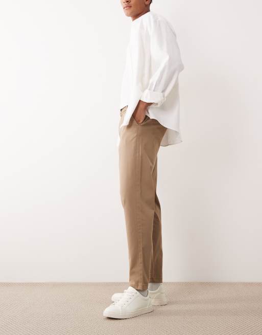 ASOS DESIGN - Pantalon chino fuselé - Fauve, 4 de 6