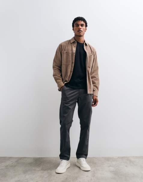 ASOS DESIGN - Pantalon chino slim - Gris - view 1