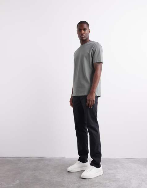 ASOS DESIGN - Pantalon chino slim - Noir - view 1