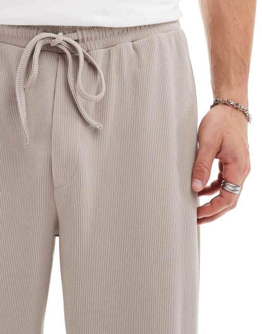 ASOS DESIGN - Pantalon côtelé ultra baggy - Gris, 2 de 5
