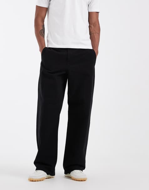 ASOS DESIGN - Pantalon coupe baggy - Noir - view 1